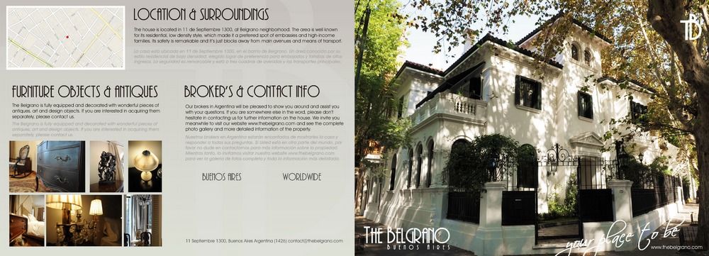 Diseño The Belgrano Brochure - flyer